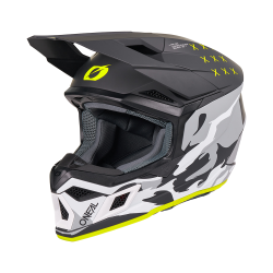 Cască motocross O'NEAL 3SERIES HEAT BLACK/GRAY V.27 Cască motocross O'NEAL 3SERIES HEAT BLACK/GRAY V.27
