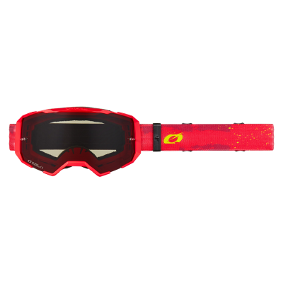 Ochelari motocross O'NEAL B-22 PAINT RED/NEON YELLOW - GRAY