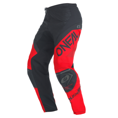 Pantaloni motocross O'NEAL ELEMENT FACTOR BLACK/RED V.27