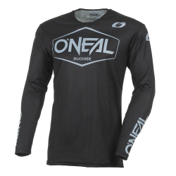 Bluză motocross O'NEAL MAYHEM SOLID BLACK V.27