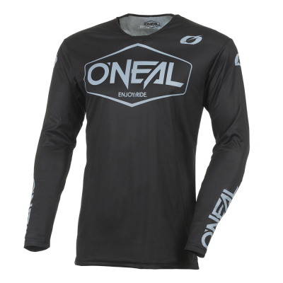 Bluză motocross O'NEAL MAYHEM SOLID BLACK V.27