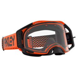 Ochelari motocross OAKLEY Airbrake MX Moto ORANGE B1B Clear