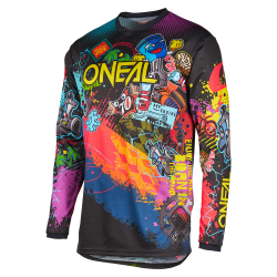 Bluză motocross pentru copii O'NEAL ELEMENT VIBRANT MULTI V.27 Bluză motocross pentru copii O'NEAL ELEMENT VIBRANT MULTI V.27