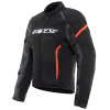 Geacă moto textilă DAINESE AIR FRAME 3 TEX NEGRU/NEGRU/ROȘU-FLUO