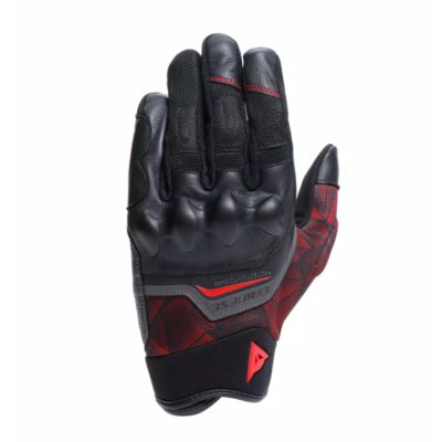 Mănuși moto DAINESE ERMEX BLACK/RED-LAVA