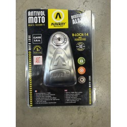 Dispozitiv de blocare pentru disc AUVRAY BLOCK ALARM D 14 INOX SRA - produs desigilat Dispozitiv de blocare pentru disc AUVRAY BLOCK ALARM D 14 INOX SRA - produs desigilat