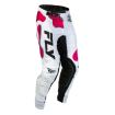 Pantaloni Motocross FLY RACING Lite Vibe - Alb/Roz/Albastru thumb