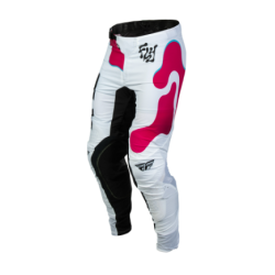 Pantaloni Motocross FLY RACING Lite Vibe - Alb/Roz/Albastru