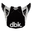 Cozoroc pentru cască FLY RACING Formula CP DBK Peak - Negru/Alb/Gri thumb
