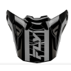 Cozoroc pentru cască FLY RACING Formula CP Charge Peak - Negru/Gri/Gri Deschis