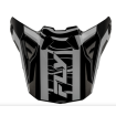 Cozoroc pentru cască FLY RACING Formula CP Charge Peak - Negru/Gri/Gri Deschis thumb