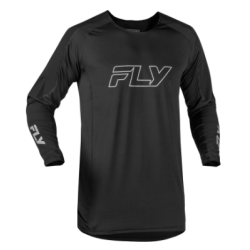 Bluză motocross FLY RACING Patrol Elite Jersey - Negru/Gri