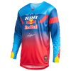 Bluză motocross KINI RED BULL MXC 2.0 BLUE/RED