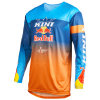 Bluză motocross KINI RED BULL RALLYE 1.0 BLUE/ORANGE