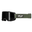 Ochelari motocross FLY RACING Focus Sand Goggle Green/Black - Lentilă Dark Smoke thumb