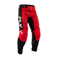 Pantaloni motocross FLY RACING Kinetic Mesh Roșu/Negru/Alb