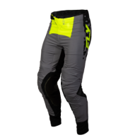 Pantaloni motocross FLY RACING Lite Flake - Gri/Hi-Vis/Negru