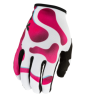 Mănuși motocross FLY RACING Lite White/Pink/Blue
