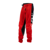 Pantaloni motocross pentru copii FLY RACING Kinetic Mesh Youth- Roșu / Negru / Alb