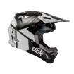 Cască motocross pentru copii FLY RACING Formula CP DBK - Negru/Alb/Gri thumb