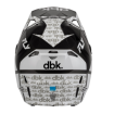 Cască motocross pentru copii FLY RACING Formula CP DBK - Negru/Alb/Gri thumb