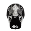 Cască motocross pentru copii FLY RACING Formula CP DBK - Negru/Alb/Gri thumb