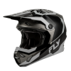 Cască motocross FLY RACING Formula CP Charge - Negru/Gri/Gri Deschis