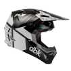 Cască motocross FLY RACING Formula CP DBK - Negru/Alb/Gri thumb