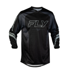 Bluză motocross FLY RACING F-16 Raze - Negru/Gri