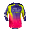 Bluză motocross FLY RACING F-16 Raze - Purple/Red/Yellow