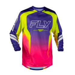 Bluză motocross FLY RACING F-16 Raze - Purple/Red/Yellow Bluză motocross FLY RACING F-16 Raze - Purple/Red/Yellow
