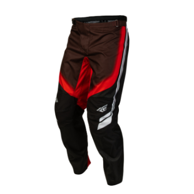 Pantaloni motocross FLY RACING F-16 Raze - Negru/Roșu/Alb