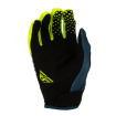 Mănuși motocross FLY RACING Kinetic Fade - Navy/Hi-Vis/White thumb