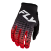 Mănuși motocross FLY RACING Kinetic Fade - Negru/Roșu/Alb thumb