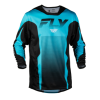 Bluză motocross FLY RACING Kinetic Fade - Albastru/Negru/Alb