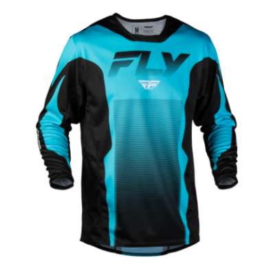 Bluză motocross FLY RACING Kinetic Fade - Albastru/Negru/Alb