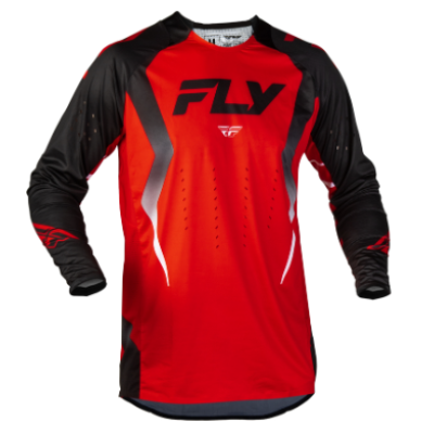 Bluză motocross FLY RACING Evolution DST Bolt - Roșu/Negru/Alb