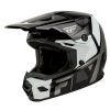 Cască motocross pentru copii FLY RACING Kinetic Scrap Black/White/Grey
