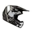 Cască motocross pentru copii FLY RACING Kinetic Scrap Black/White/Grey thumb