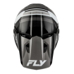 Cască motocross pentru copii FLY RACING Kinetic Scrap Black/White/Grey thumb