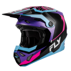Cască motocross FLY RACING Formula CP Charge - Negru/Violet/Roz/Albastru Cască motocross FLY RACING Formula CP Charge - Negru/Violet/Roz/Albastru