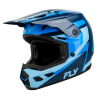 Cască motocros FLY RACING Kinetic Sync - Navy/Blue/Light Blue