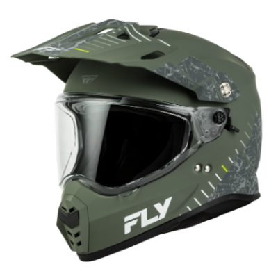 Cască Enduro FLY RACING Trekker - Matte Sage/Grey