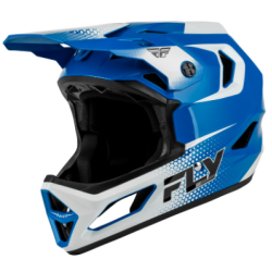 Cască de bicicletă pentru copii FLY RACING Rayce Sonar - Albastru/Alb/Negru Cască de bicicletă pentru copii FLY RACING Rayce Sonar - Albastru/Alb/Negru