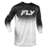 Bluză motocross pentru copii FLY RACING Rayce Sonar White/Black