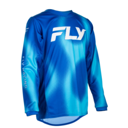 Bluză motocross pentru copii FLY RACING Kinetic Torch Light Blue/Blue Bluză motocross pentru copii FLY RACING Kinetic Torch Light Blue/Blue