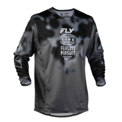 Bluză motocross FLY RACING Kinetic Blur- Negru/Gri