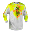 Bluză motocross FLY RACING Kinetic Blur- White/Hi-Vis/Orange Bluză motocross FLY RACING Kinetic Blur- White/Hi-Vis/Orange thumb