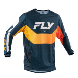 Bluză motocross FLY RACING Kinetic Mesh Jersey Navy / Orange Bluză motocross FLY RACING Kinetic Mesh Jersey Navy / Orange