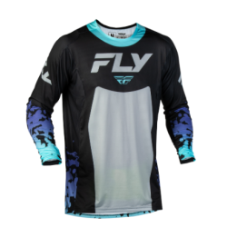 Bluză motocross FLY RACING Lite Flake- Negru/Gri/Multi Bluză motocross FLY RACING Lite Flake- Negru/Gri/Multi